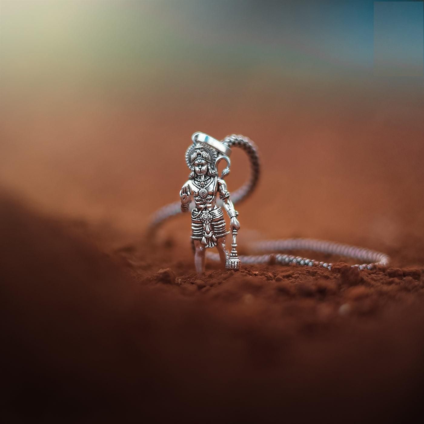UNBROKEN Lord Hanuman Pendant with Chain