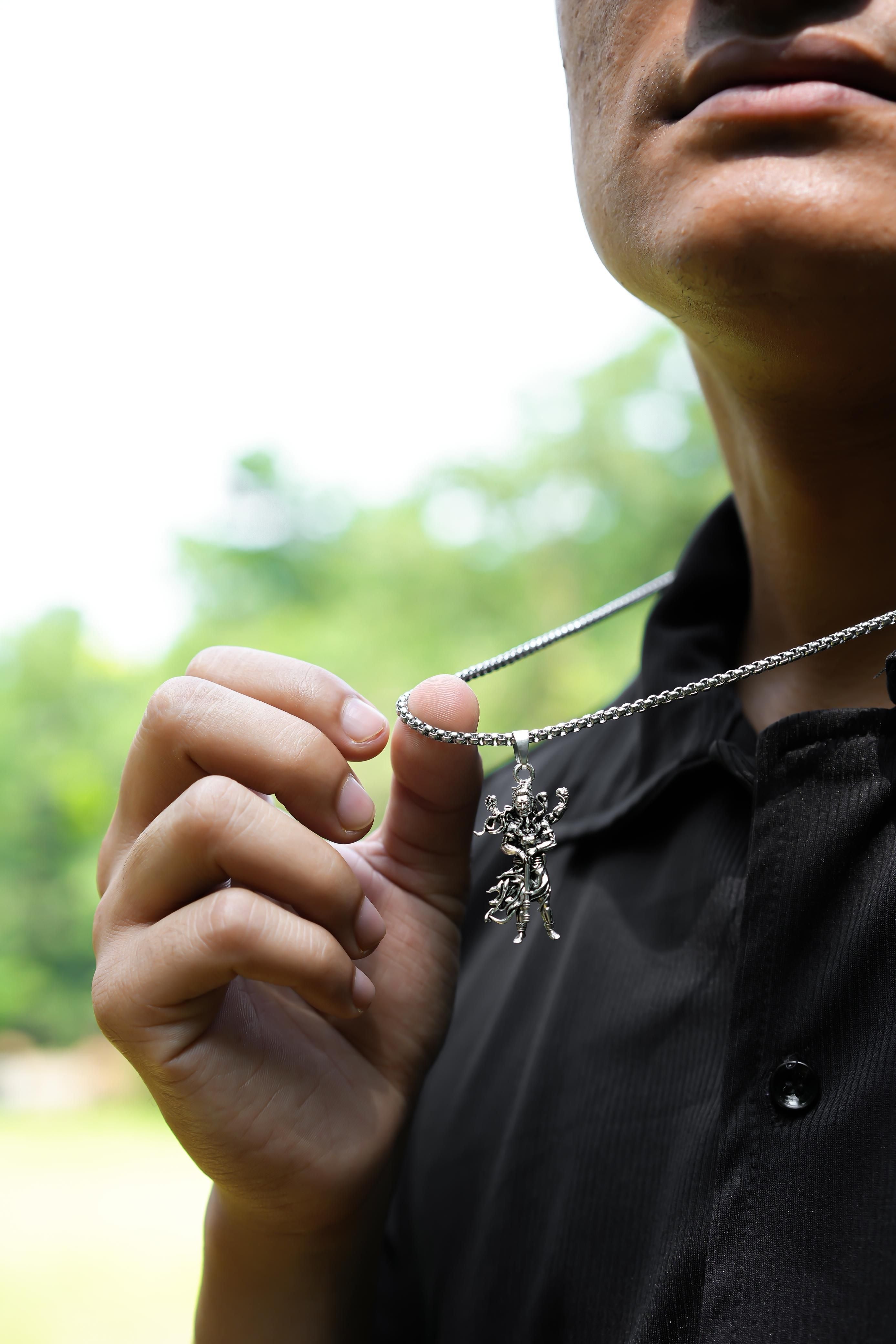 UNBROKEN Mahakal Pendant with Chain