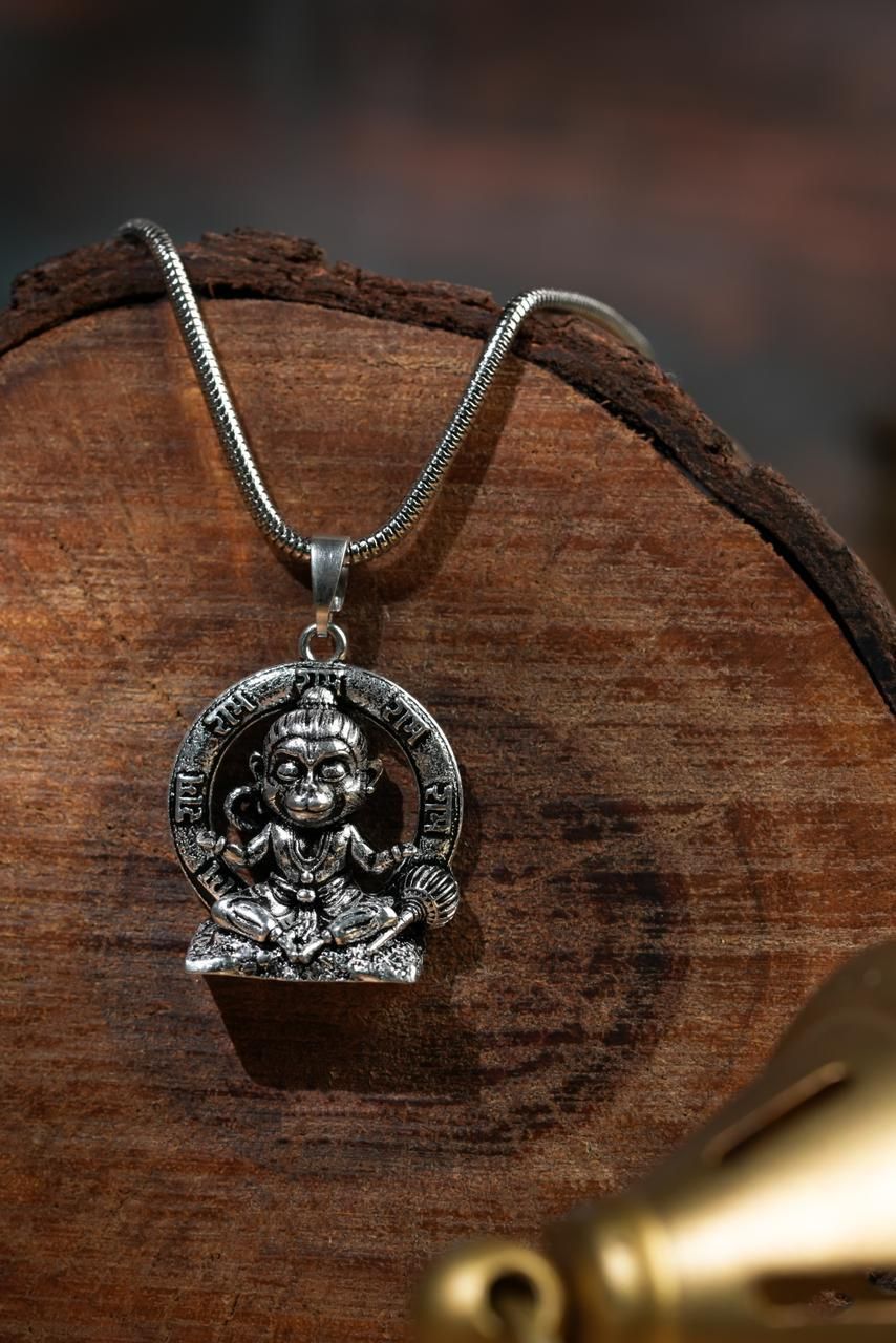 UNBROKEN Lord Bal Hanuman Pendant with Chain