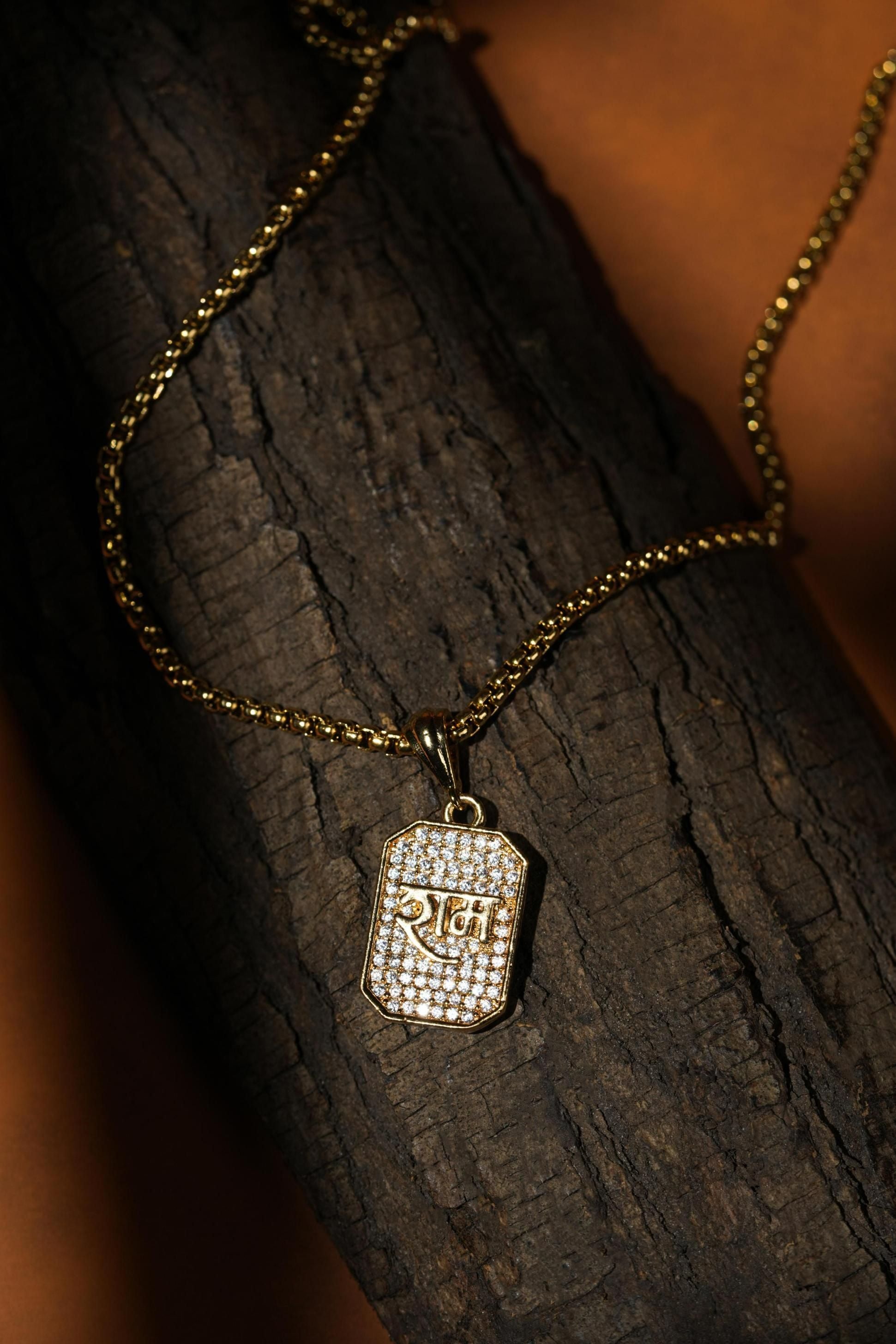 UNBROKEN Shree Ram Pendent with Chain
