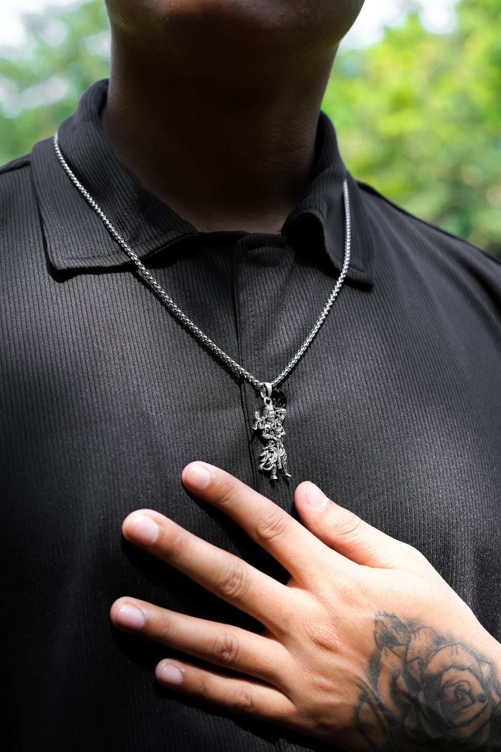 UNBROKEN Mahakal Pendant with Chain