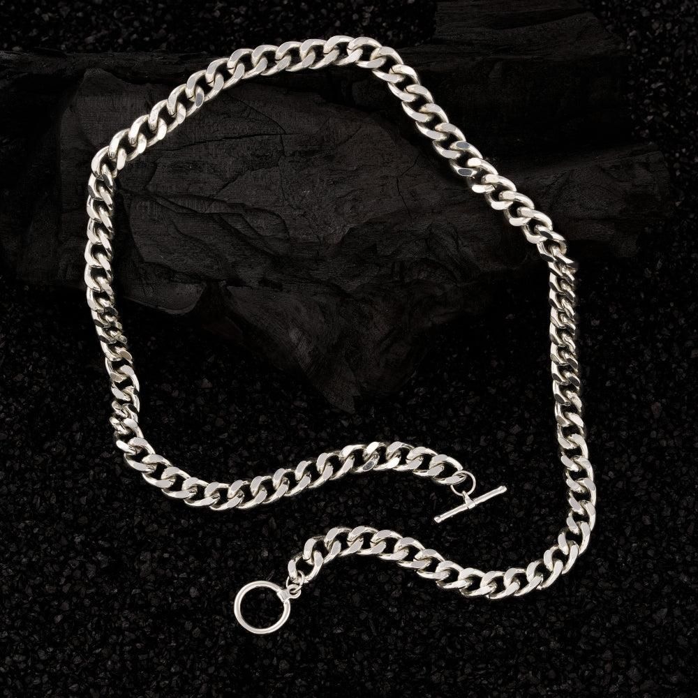 UNBROKEN Cuban White Gold Chain
