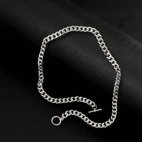 UNBROKEN Cuban White Gold Chain