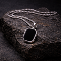 Men's Silver Plated Chain With Pendant